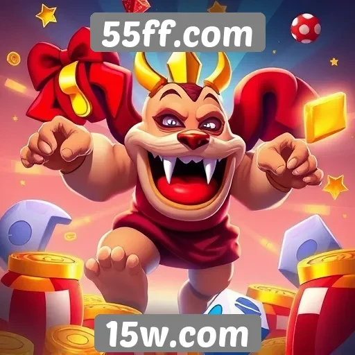 Explorando a biblioteca de jogos disponíveis no 55ff.com